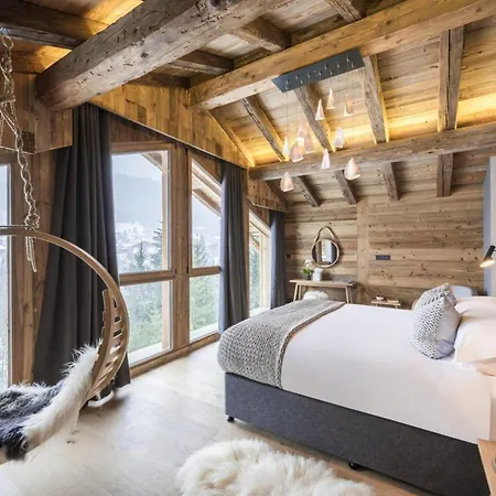 シャレー Luxurious Sanctuary At The Foot Of The Matterhorn *